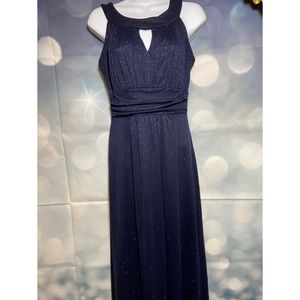 Dark blue dress